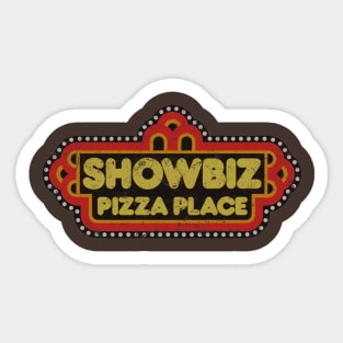 Showbiz Pizza Place Sticker